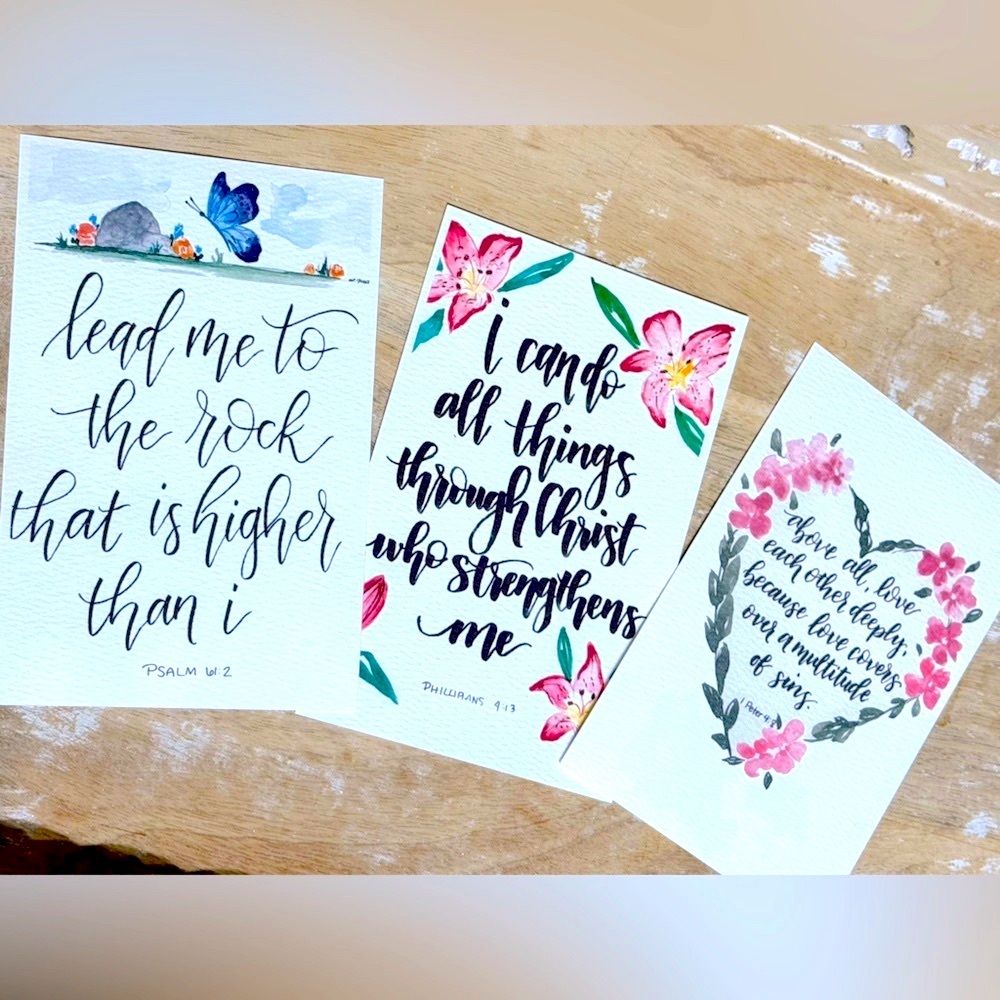 (5"x7") “I Can Do All Things” Set (3 pack)